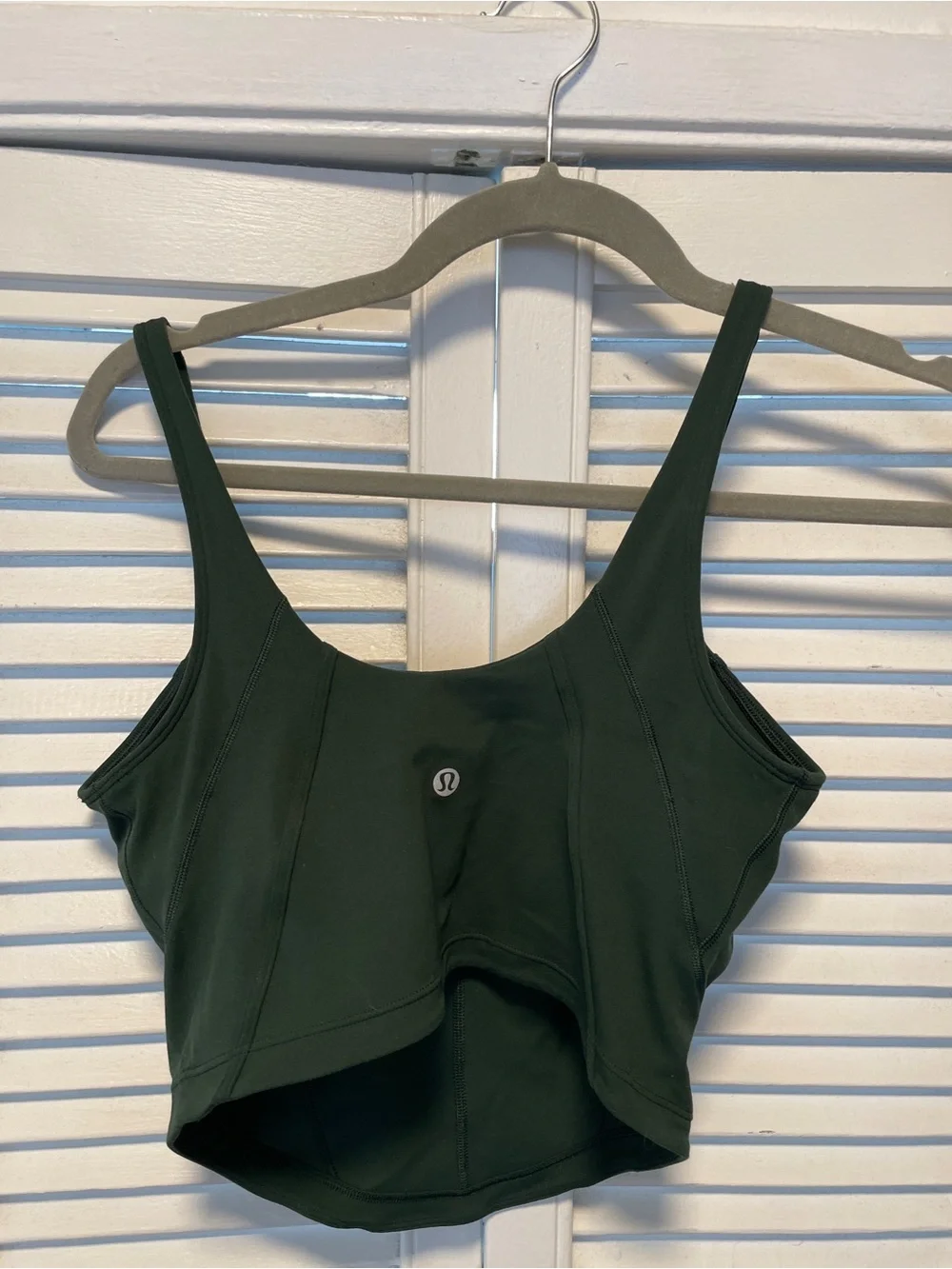 Lululemon Align Corset tank top - varsity green